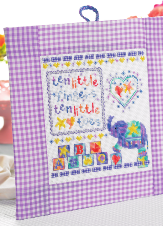CrossStitched Keepsakes for Tots Free Craft Project Stitching