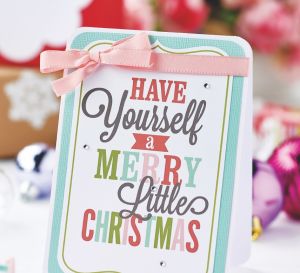 Typography Christmas Cards