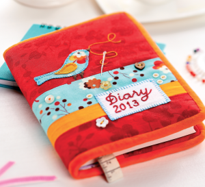 Stitched Diary Cover