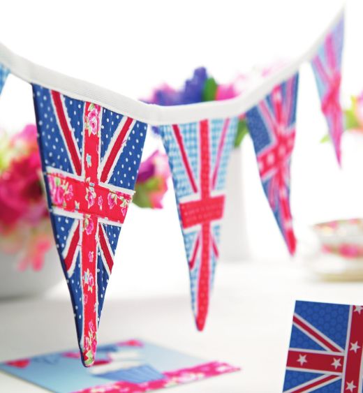 Union Jack Bunting And Cards