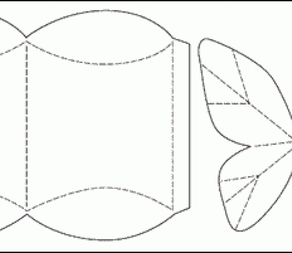 3-D Butterfly & Pillow Box Templates - Free Card Making Downloads ...