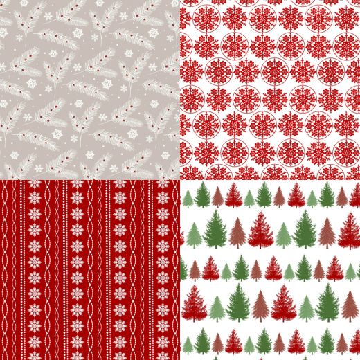 Bumper Christmas Papers Free Card Making Downloads