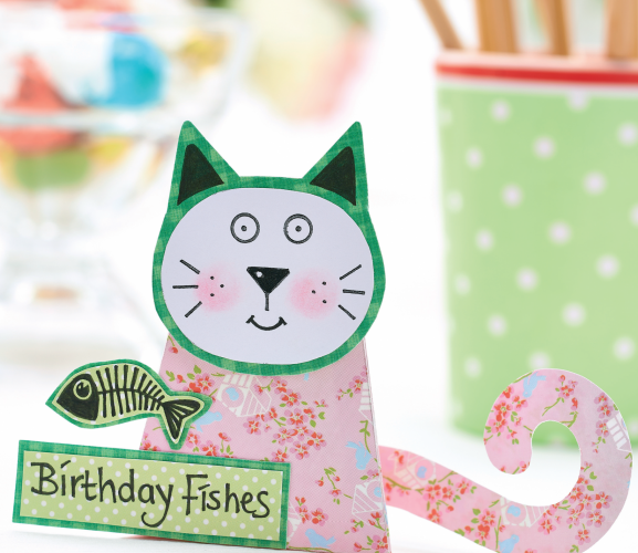 Papercraft Cat Templates - Free Card Making Downloads | Card Making