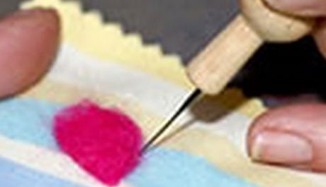 How to needle felt in 4 minutes - Part 1 How to needle felt in 4 minutes - Part 1