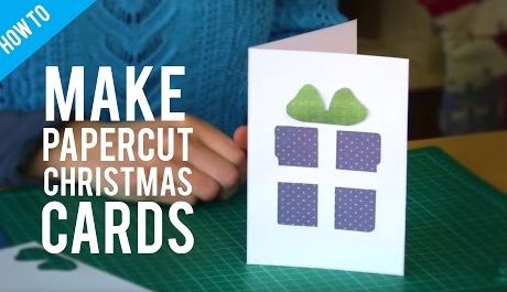 How To Make Paper Cut Christmas Cards How To Make Paper Cut Christmas Cards