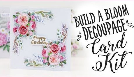 Build A Bloom Decoupage Card Kit Build A Bloom Decoupage Card Kit
