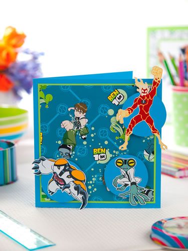 Ben 10 Cartoon Kids Cards