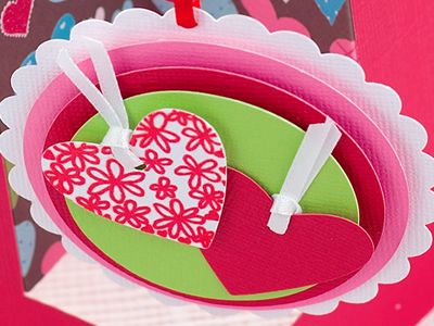 Die Cut Heart Valentine’s Day Card Die Cut Heart Valentine’s Day Card