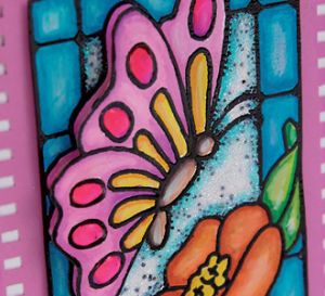 Cosmic Shimmer Butterfly Card Cosmic Shimmer Butterfly Card