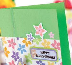 Dimensional Butterfly Happy Anniversary Card Dimensional Butterfly Happy Anniversary Card