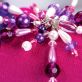 Crepe Paper & Silk Dupion Beaded Table Decorations Crepe Paper & Silk Dupion Beaded Table Decorations