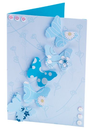 Martha Stewart Heart & Butterfly Punched Cards Martha Stewart Heart & Butterfly Punched Cards
