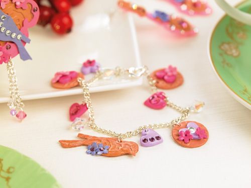 Girl’s Bird Clay Jewellery Set Girl’s Bird Clay Jewellery Set