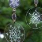 Engraved Glass Christmas Decorations Engraved Glass Christmas Decorations