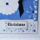 Snowflake Stamped Christmas Card Snowflake Stamped Christmas Card
