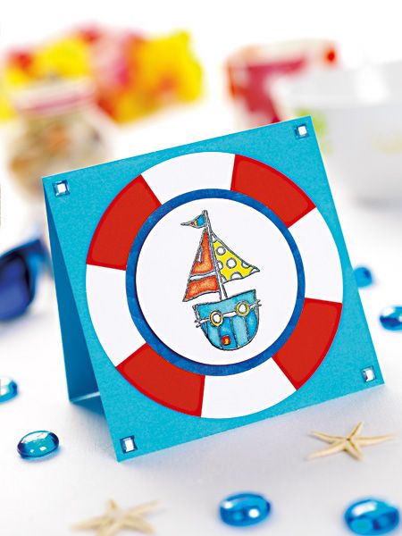 Nautical Boat Children’s Card Nautical Boat Children’s Card