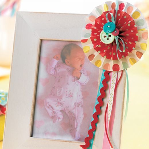 Paper Rosette & Pinwheel Bouquet, Frame & Card Paper Rosette & Pinwheel Bouquet, Frame & Card
