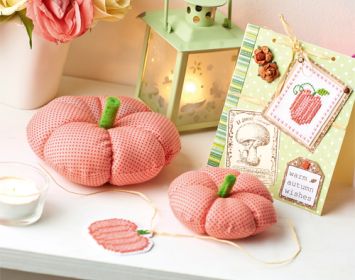 Stitched Fabric Pumpkins