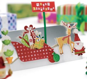 Children’s Christmas Sleigh Card Children’s Christmas Sleigh Card