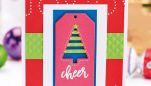 Contemporary Die-Cut Christmas Cards Contemporary Die-Cut Christmas Cards
