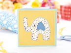 New Baby Stitched Elephant Gift Set