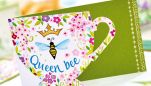 Painted Queen Bee Gift Set Painted Queen Bee Gift Set