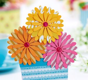 Five Layered Flower Cards