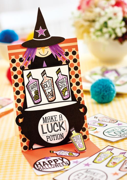 Halloween Party Papercrafts With Templates Halloween Party Papercrafts With Templates