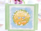 Free Spring Wreath Papercraft Project