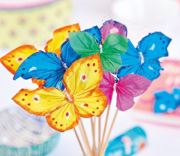 Pretty Paper Butterflies: 20+ Butterfly Crafts
