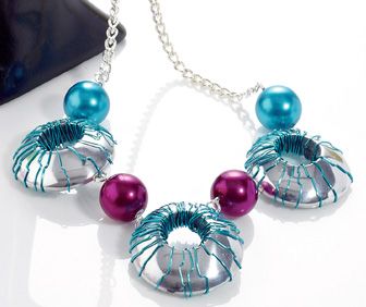 Designer Challenge Double-Strand Necklace