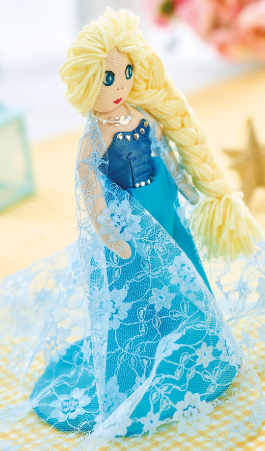 Stitched Snow Princess Doll Stitched Snow Princess Doll
