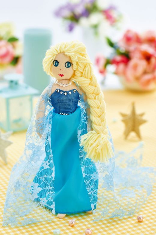 Stitched Snow Princess Doll Stitched Snow Princess Doll