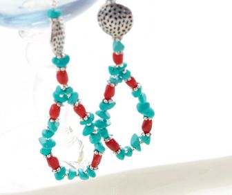 Exotic Turquoise Earrings Exotic Turquoise Earrings