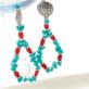 Exotic Turquoise Earrings Exotic Turquoise Earrings