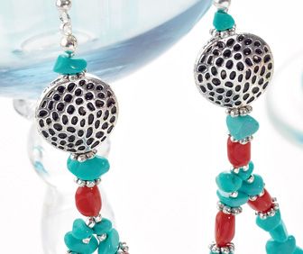Exotic Turquoise Earrings Exotic Turquoise Earrings