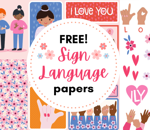Free Sign Language Papers