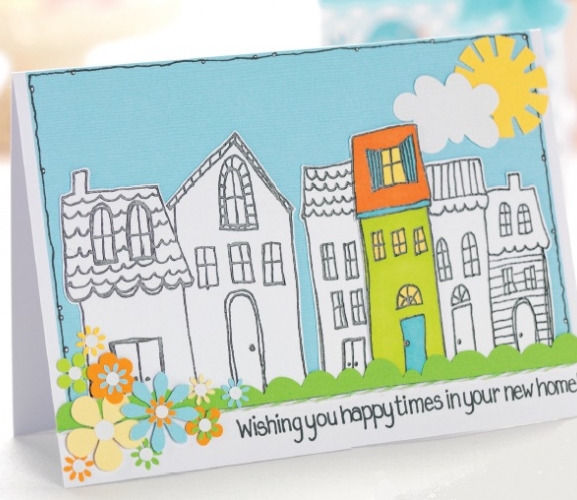 New Home Cards - Free Craft Project – Card Making - Crafts Beautiful ...