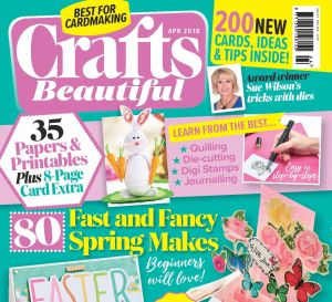 Crafts Beautiful April 2018 Issue 317 Template Pack