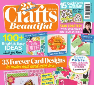 Crafts Beautiful June 2018 Issue 319 Template Pack