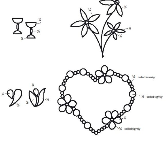 Free Printable Free Quilling Template - Printable Templates Free