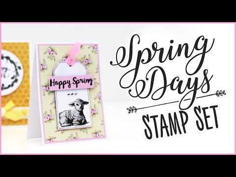 Spring Days Stamp Set Spring Days Stamp Set