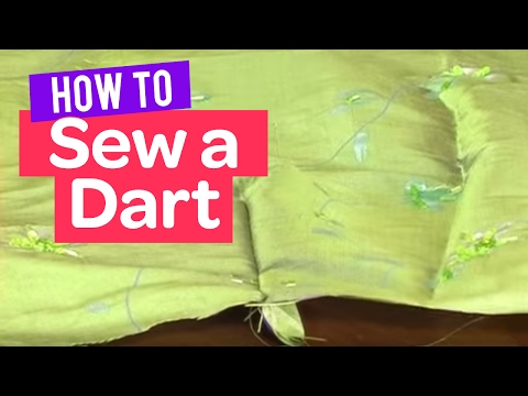 How to sew a dart How to sew a dart