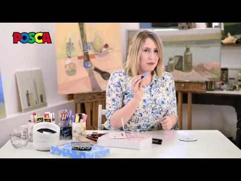 How to Brighten Up Plain Accessories with Posca Pens How to Brighten Up Plain Accessories with Posca Pens