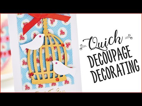 Quick Decoupage Decorating Using Patterned Tissue Paper On Blanks Quick Decoupage Decorating Using Patterned Tissue Paper On Blanks