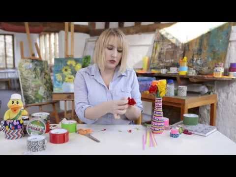 How to Make a Duck Tape Flower How to Make a Duck Tape Flower
