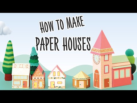 How To Make A Paper House: Simple DIY Tutorial How To Make A Paper House: Simple DIY Tutorial