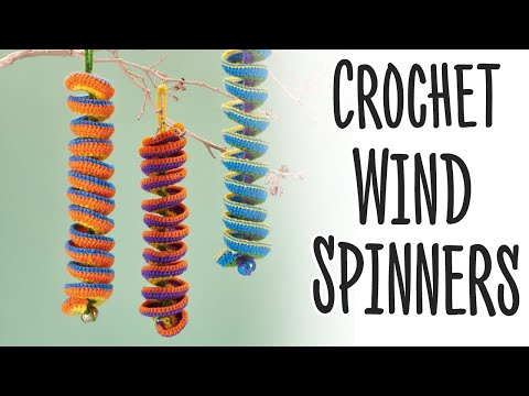 Crochet Wind Spinners: Beginner Tutorial Crochet Wind Spinners: Beginner Tutorial