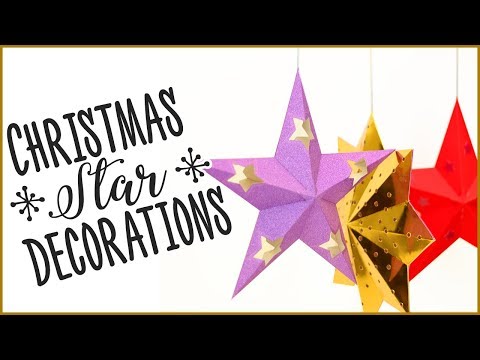 Christmas Star Decorations Christmas Star Decorations