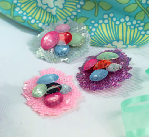 Colourful Crystal Bag Brooches Colourful Crystal Bag Brooches